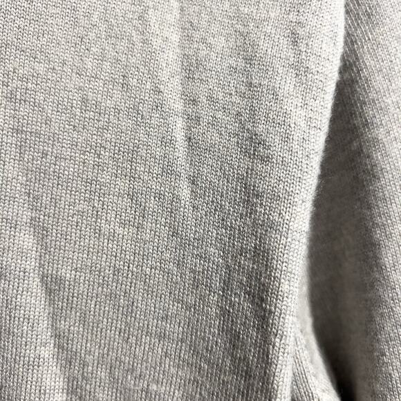 Club Room Sweater Mens Large Merino Wool Mock Knit Tan Khaki Long Sleeve - Picture 3 of 4